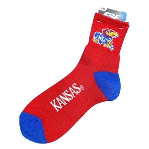 FBF Kansas Jayhawks Ankle Socks